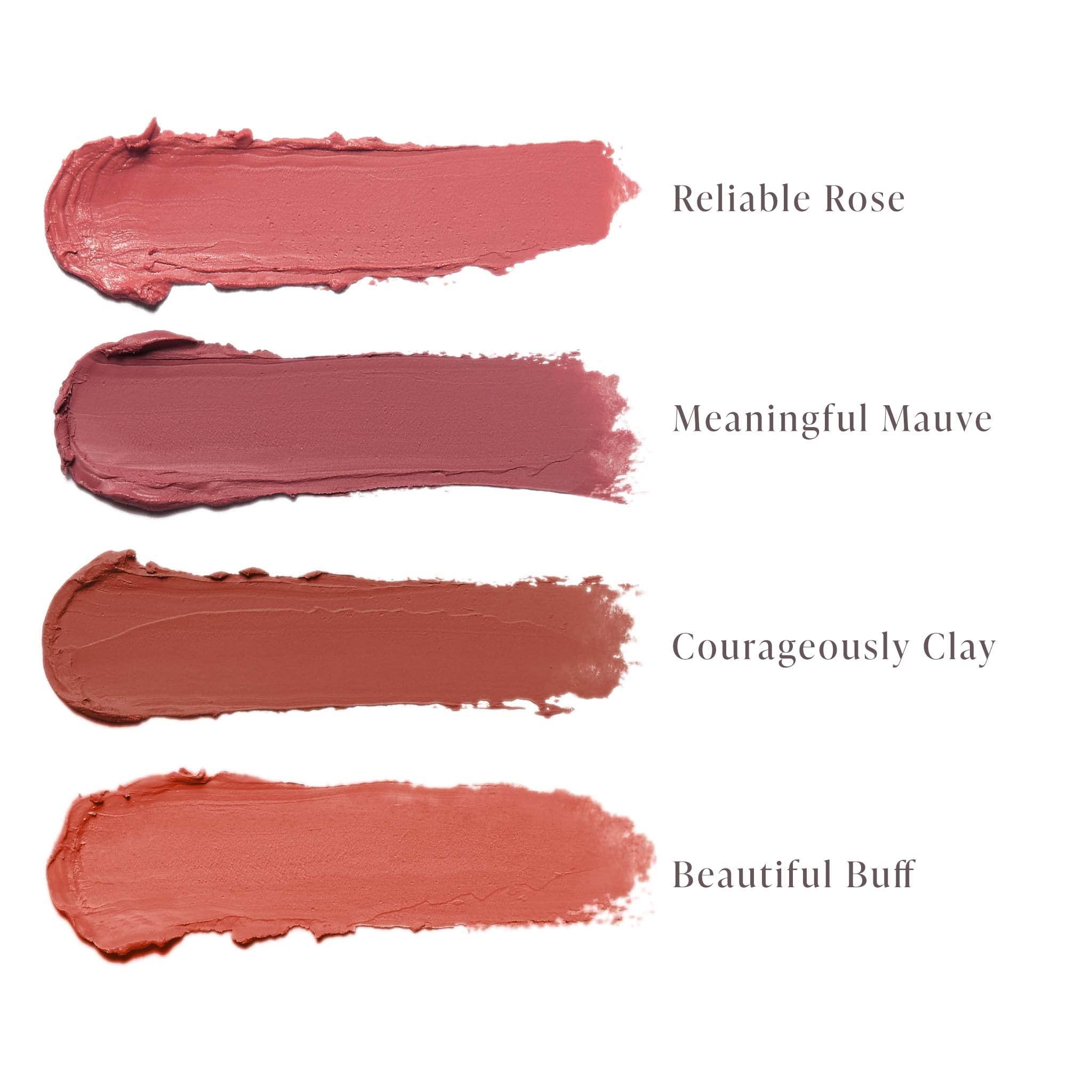 Mally Beauty Mally Beauty Positive 2-in-1 Lip + Cheek Stick, Meaningful Mauve