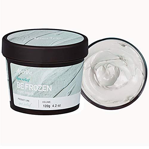 Aperire Clay Mask Be Frozen Pores Cooling Deep Clean, Sensitive Skin Acne Oily Blackheads 4.2 oz