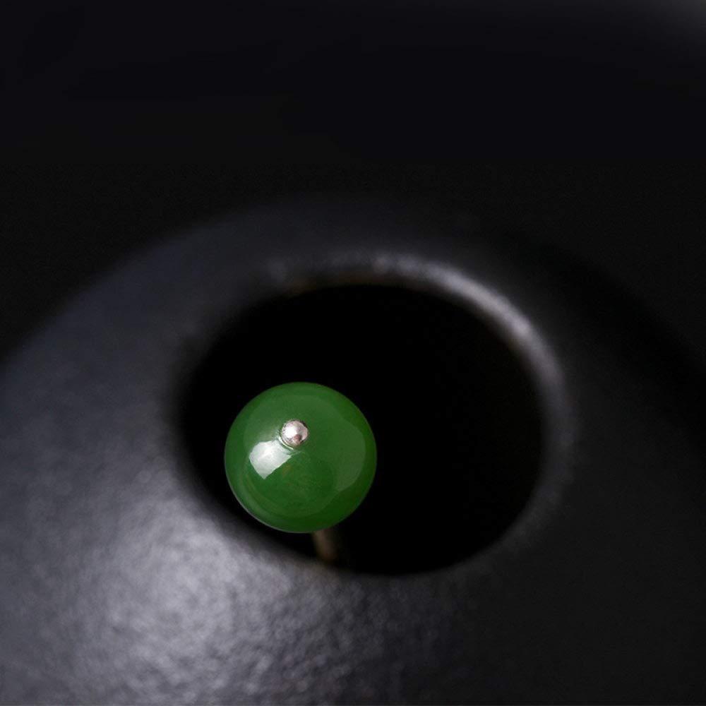 qbodp qbodp S925 Silver Hair Sticks for Buns Imitation Jasper Golden Hair Chopsticks Elegant Hair Pins Stick Chinese Classical Chopsticks for Women Hair Accessories