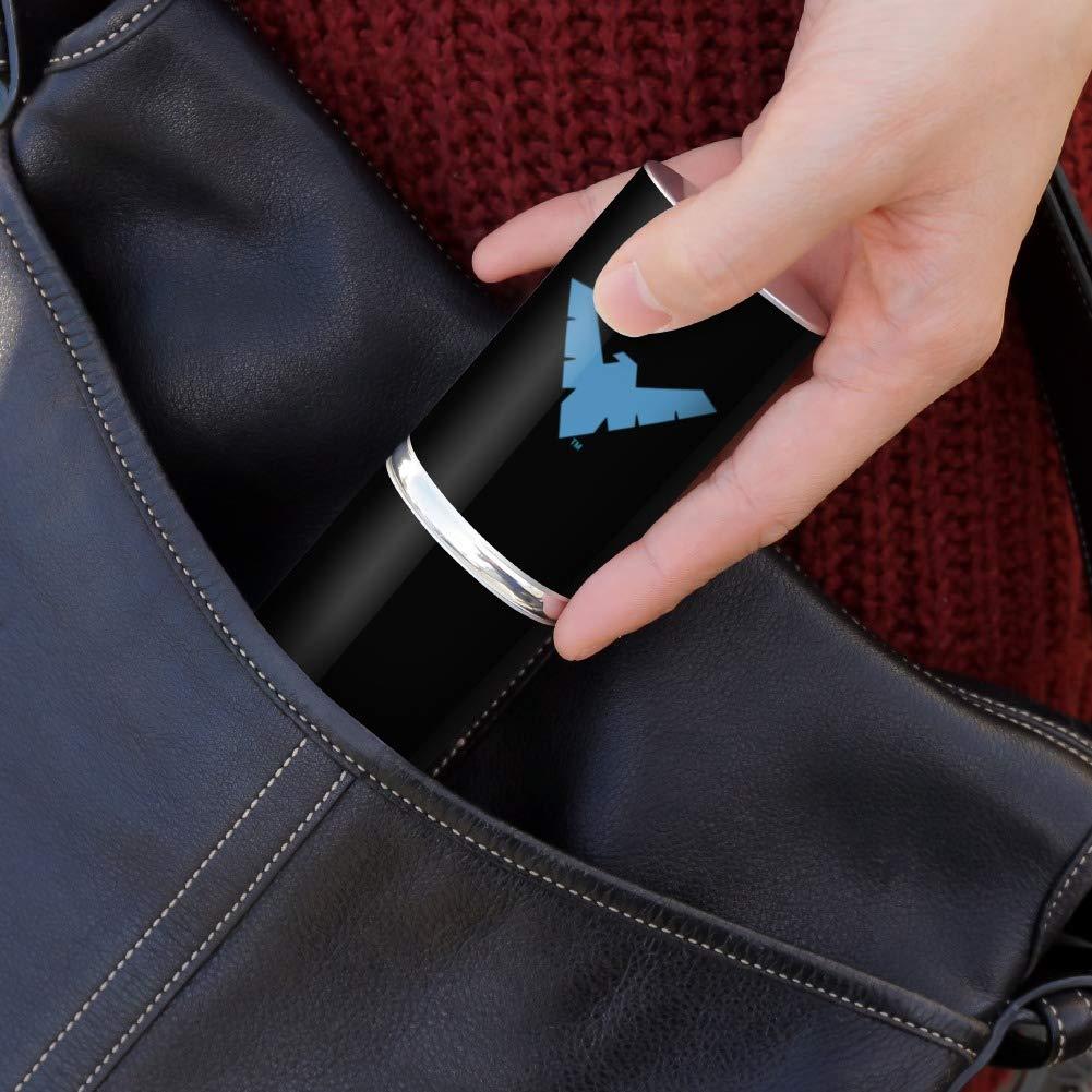 GRAPHICS & MORE Batman Nightwing Logo Stainless Steel Manicure Pedicure Grooming Beauty Care Travel Kit