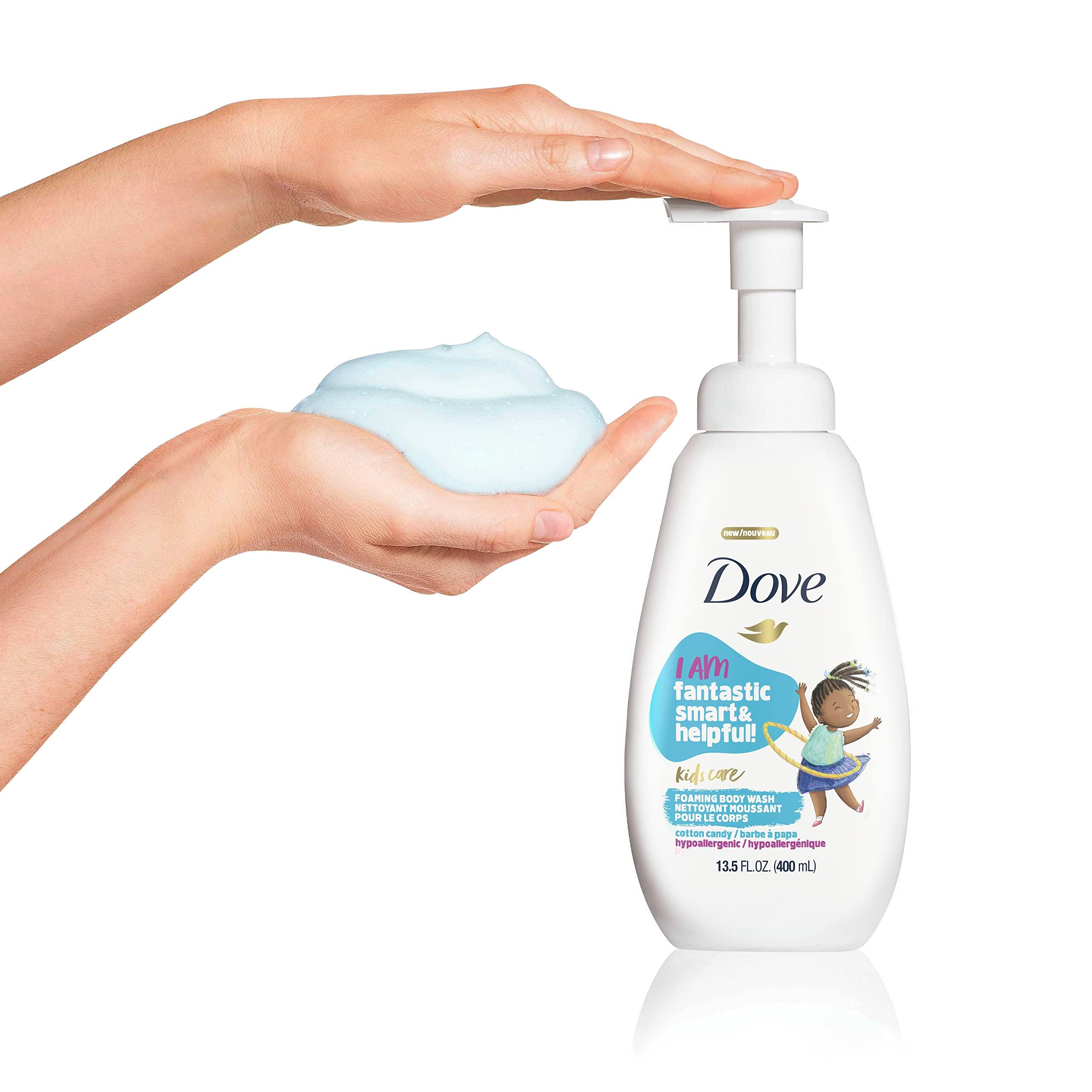 Dove Dove Kids Care Foaming Body Wash For Kids Cotton Candy Hypoallergenic Skin Care 13.5 oz