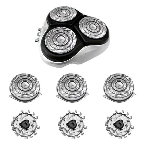 USonline911 HQ9 Replacement Heads for Philips Norelco Shaver Series 8100/8200/9100/AT920/AT928 Electric Shaver High Precision Replacement Razor Blades (Free Cleaning Wipes+Brushes)