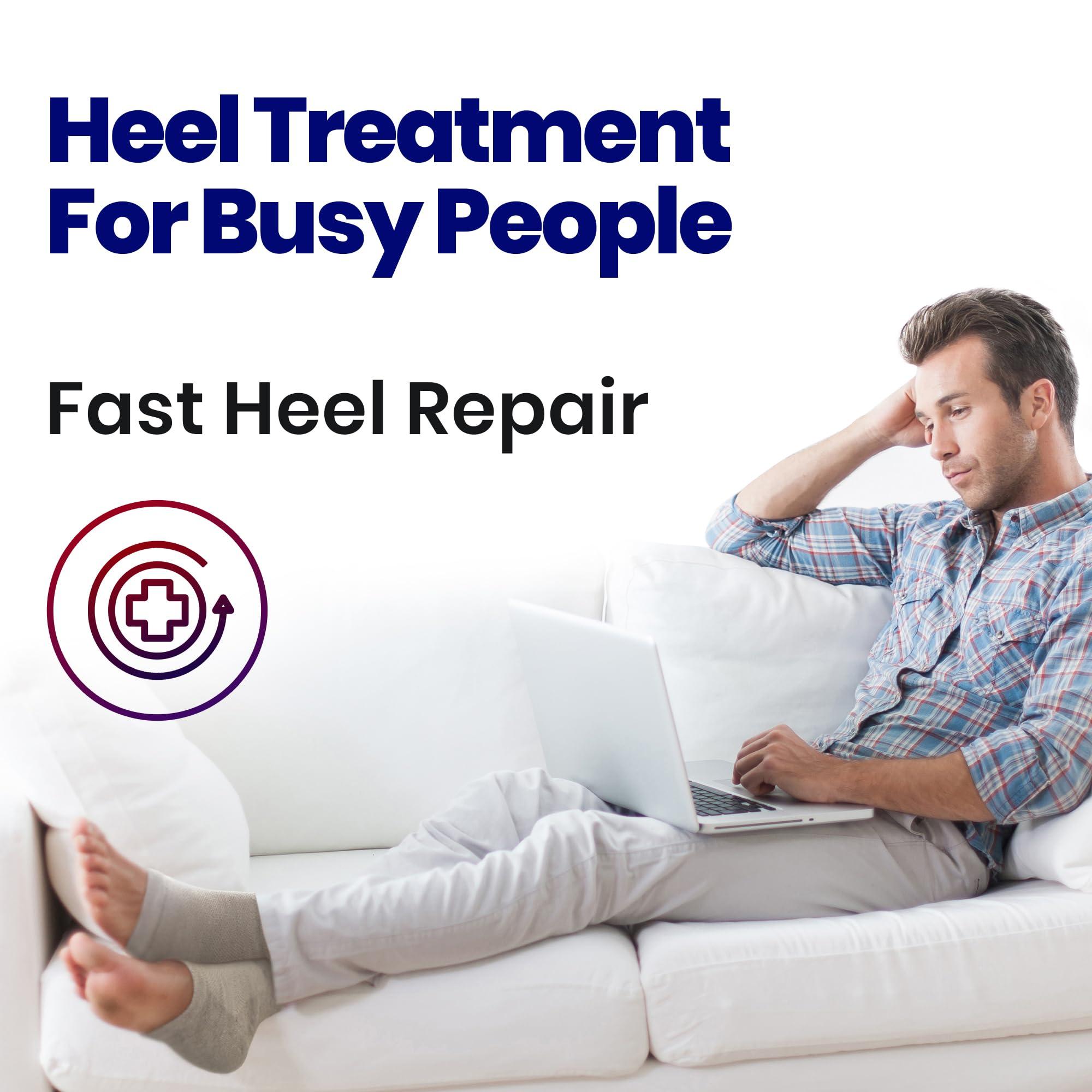 ARMSTRONG AMERIKA Moisturizing Socks for Women & Men | Aloe Vera Cracked Heel Treatment | Foot Callus Remover | Aloe Socks for Cracked Heels & Dry Cracked Feet | Lotion Infused Gel Heel Socks (Large - 3 Pairs)