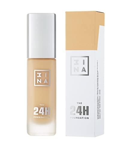 3ina 3INA The 24H Foundation 627 - 24H Long-Wearing Formula - Medium To High Buildable Coverage - Smooth Matte Finish - Expanded Shade Selection - Waterproof, Cruelty Free, Vegan Makeup - 1.01 Oz