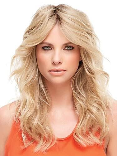 EasiHair EasiPart XL 12 Inch Topper Remy Human Hair Monofilament Base Hand Tied Easihair 6/33