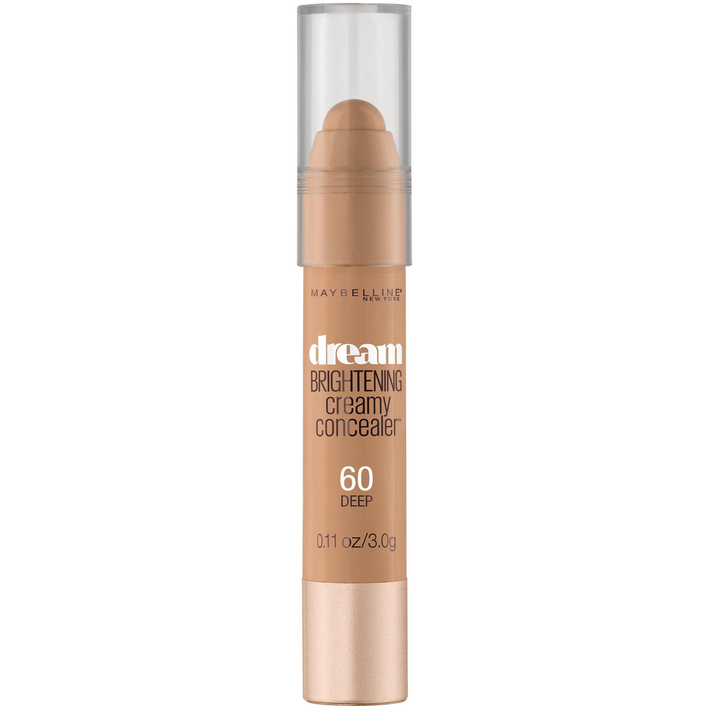 MAYBELLINE Maybelline New York Dream Brightening Creamy Concealer, Deep, 0.11 oz.