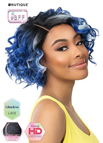 NUTIQUE NUTIQUE BFF Undetectable HD Lace Front Wig DARIEL (1B)
