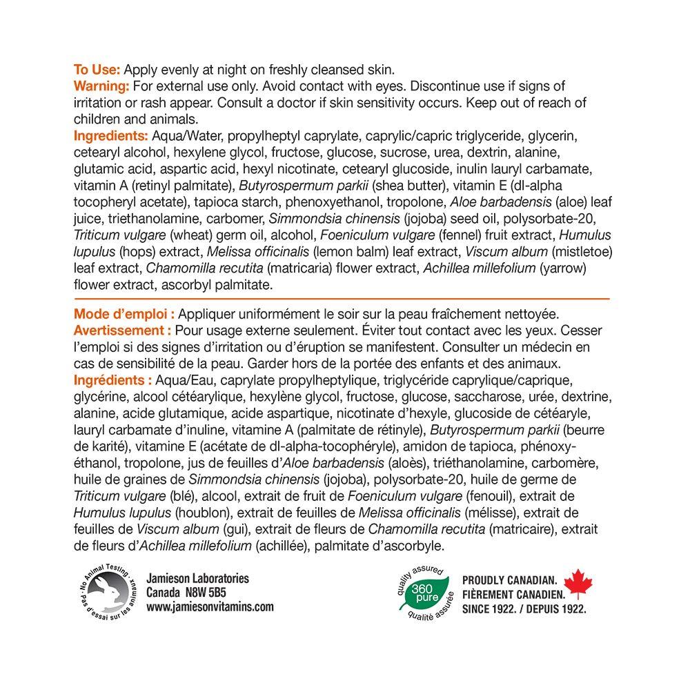 Jamieson Jamieson ProVitamina A Retinol Renewal Night Cream 120mL (4.2 fl.oz.)