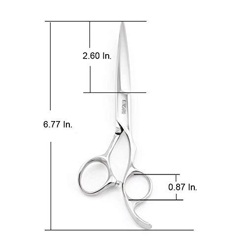 KINSARO 6 INCH Hair Cutting Scissors and 6 INCH Hair Thinning Scissors Barber Scissors Hairdressing Scissors Kinsaro