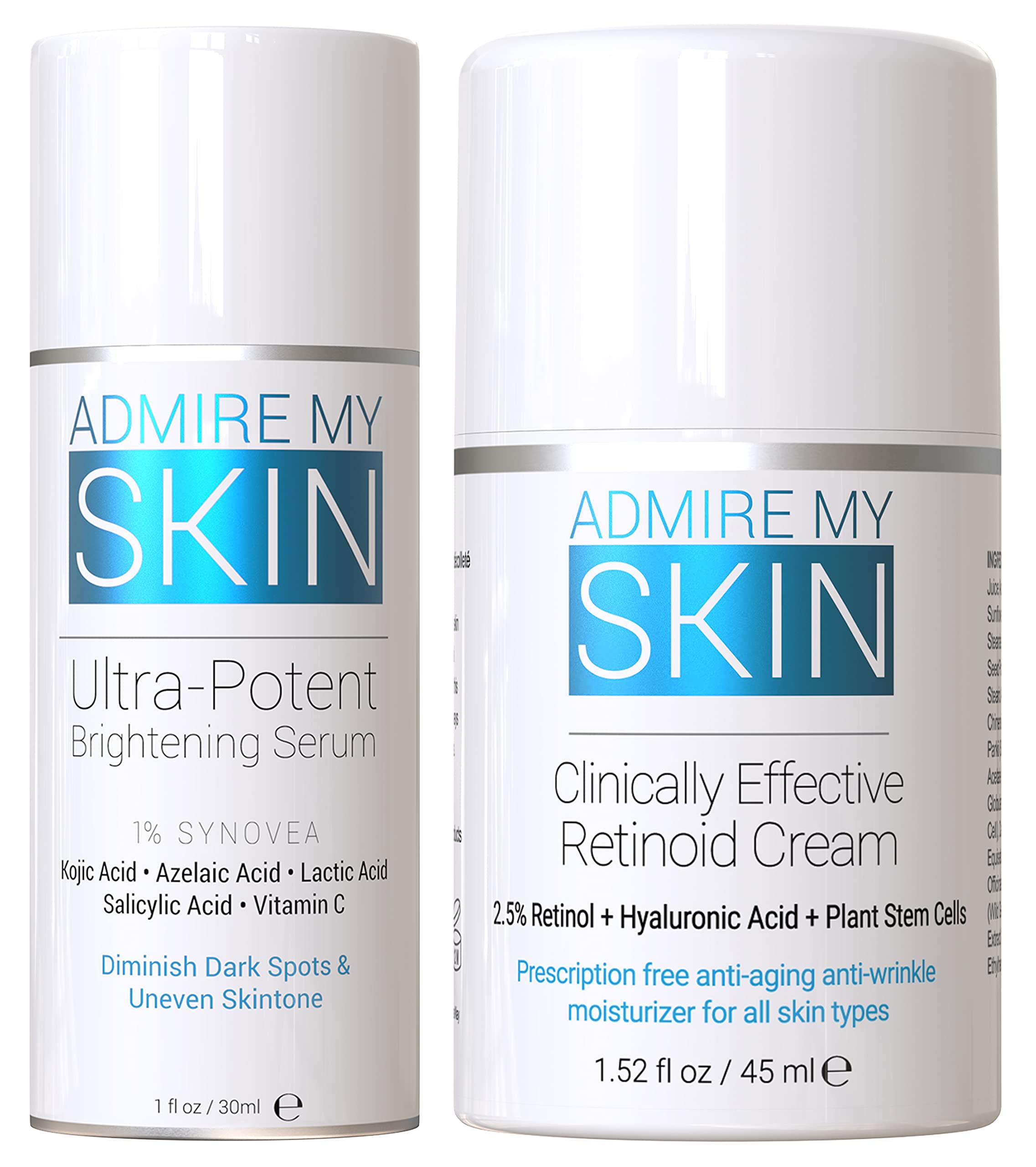 Admire My Skin Admire My Skin Dark Spot Corrector Serum + Retinoid Cream Set