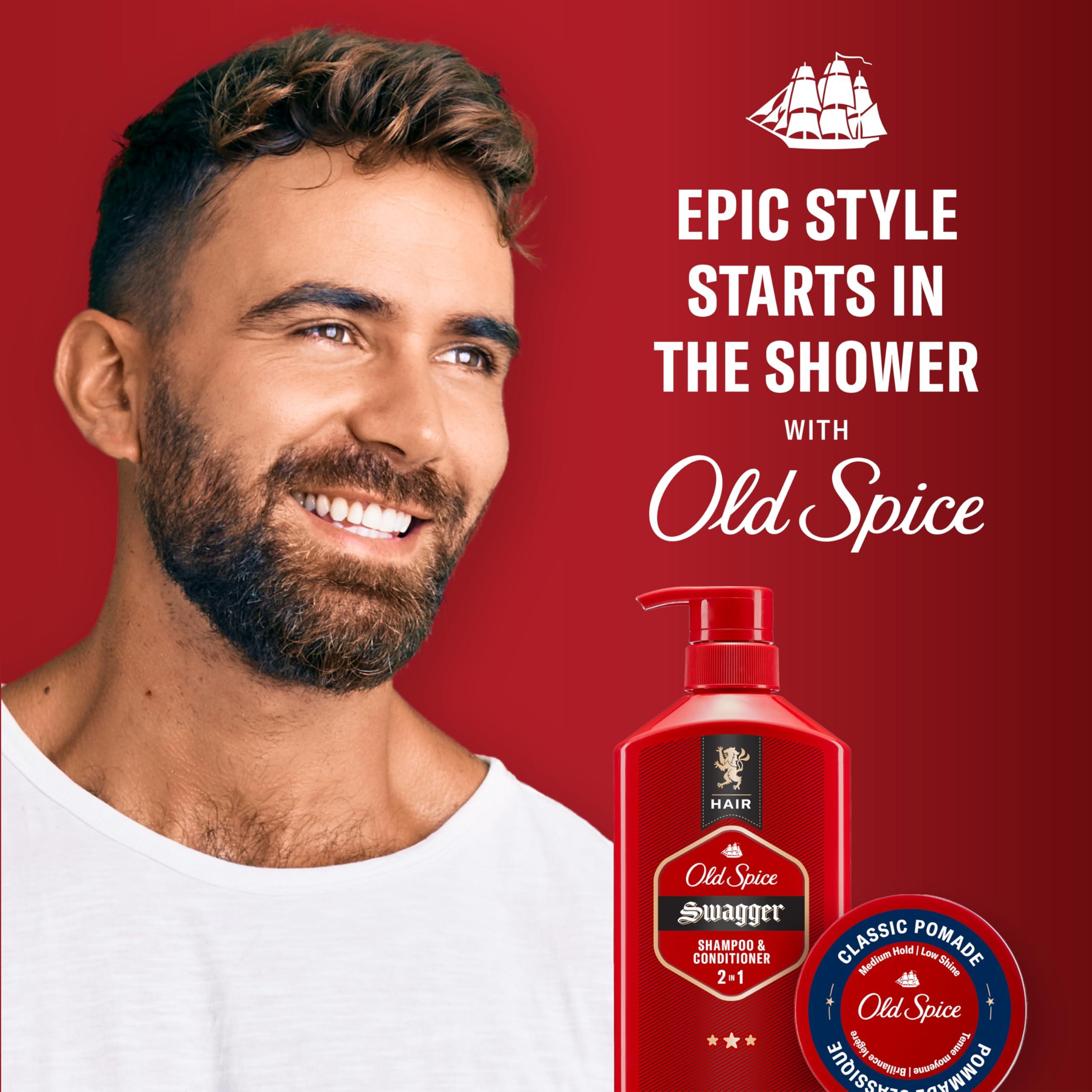 Old Spice Old Spice Classic Pomade for Men, Medium Hold with Low Shine, 2.22 oz