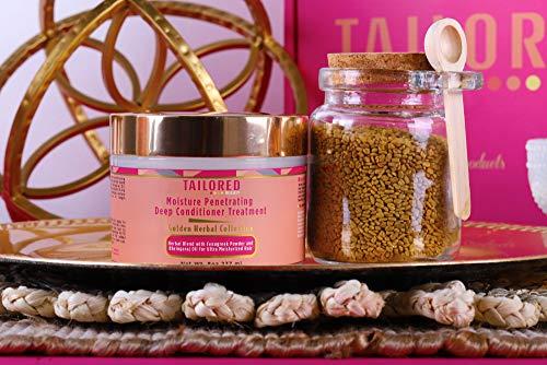 Tailored Beauty Tailored Beauty Deep Penetrating Conditioner Treatment for Dry or Damaged Hair - Herbal Moisturizing Conditioner and Frizz Control