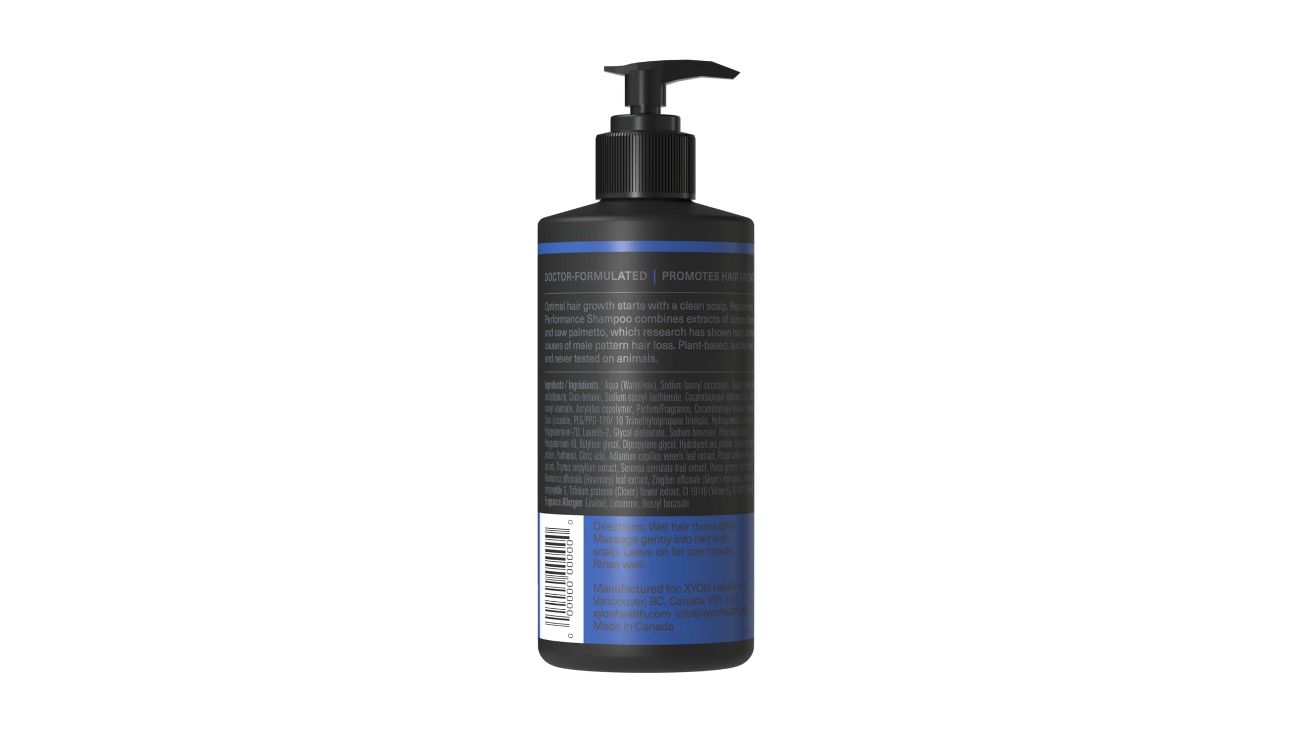 XYON XYON Performance Shampoo for Men | DHT Blocking | Anti -Thinning | Improves Hair Volume and Loss | Developed by Drs | Experience Healthier Hair