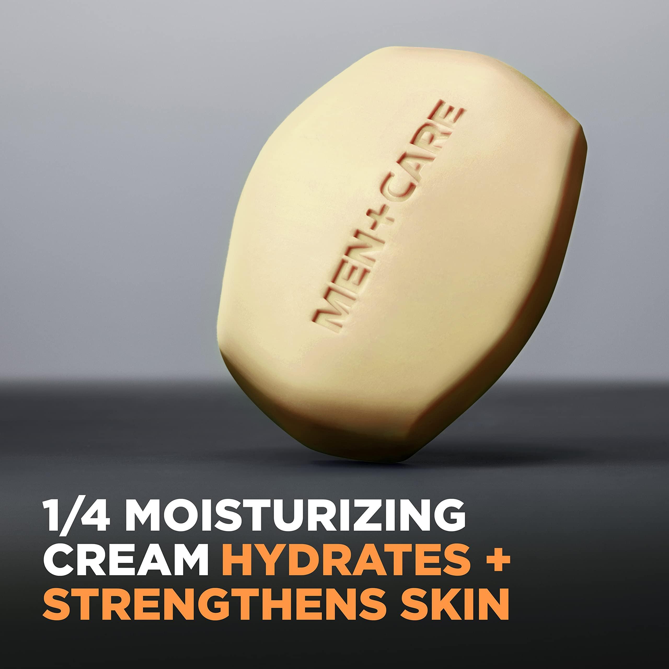 DOVE MEN + CARE DOVE MEN + CARE Soap Bar For Smooth and Hydrated Skin Care Skin Defense Effectively Washes Away Bacteria While Nourishing Your Skin, 3.75 Ounce (Pack of 14)