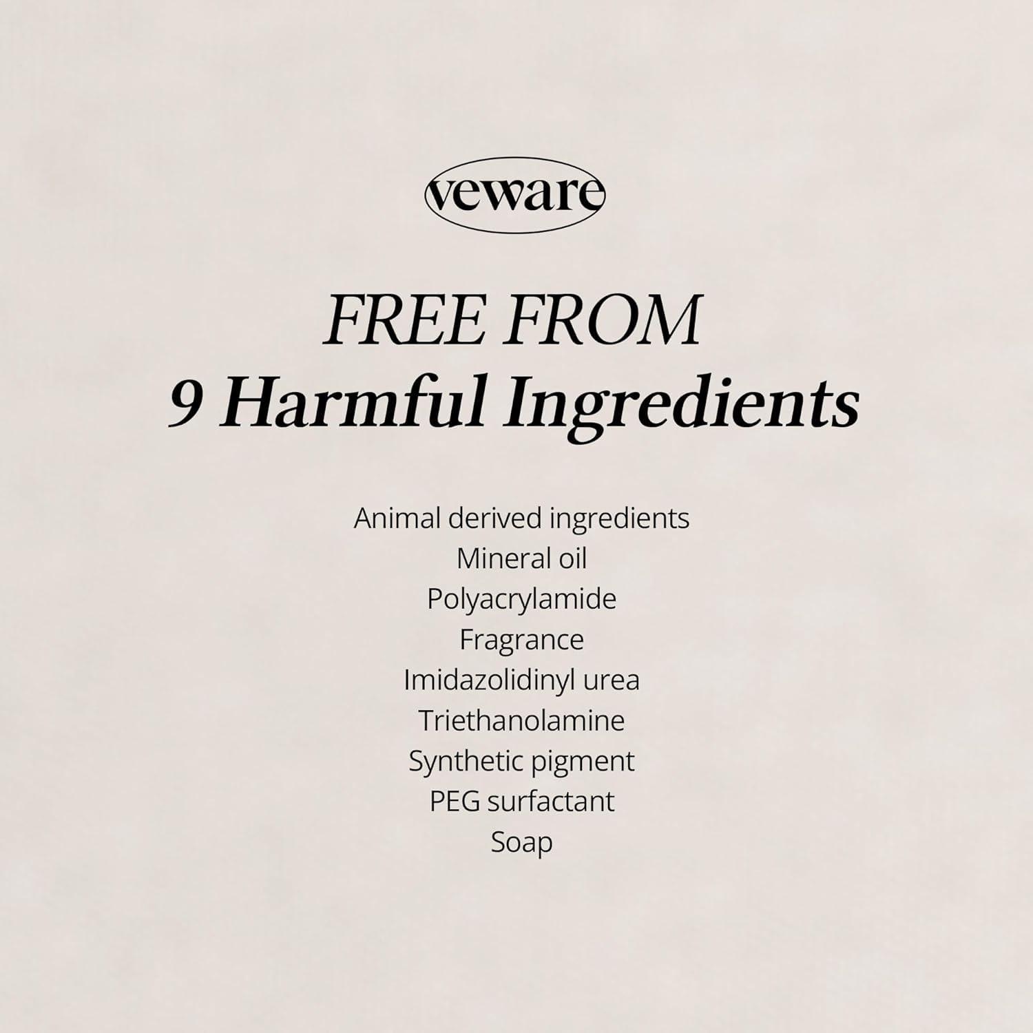 Veware Veware Vegan Lip & Eye Remover 250ml 8.45 fl.oz. 100% Vegan Formula for Waterproof makeup (Lip and Eye makeup remover 250ml 8.45 fl.oz.), Make up remover