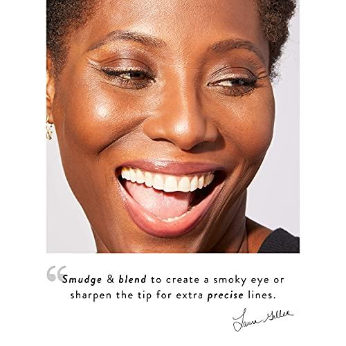 LAURA GELLER NEW YORK LAURA GELLER NEW YORK Kajal Longwear Kohl Eyeliner Pencil with Caffeine, Smooth & Blendable Makeup, Dark Brown