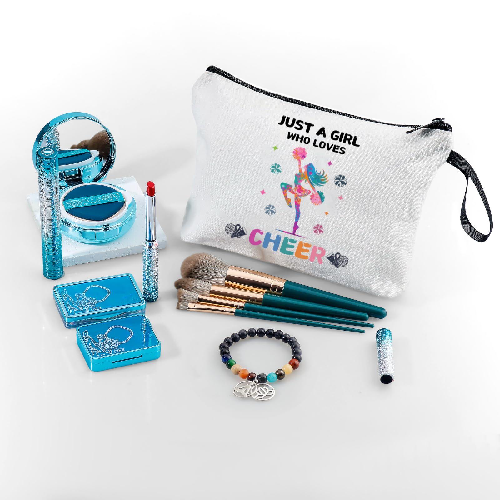 ARIOSEY ARIOSEY Cheer Stuff,Cheer Bags for Cheerleaders,Gifts for Teen Girls,Cheerleader Gifts,Woman Gifts for Birthday,Cheer Makeup Bag,Christmas Gift Ideas,Birthday Gift for Girls