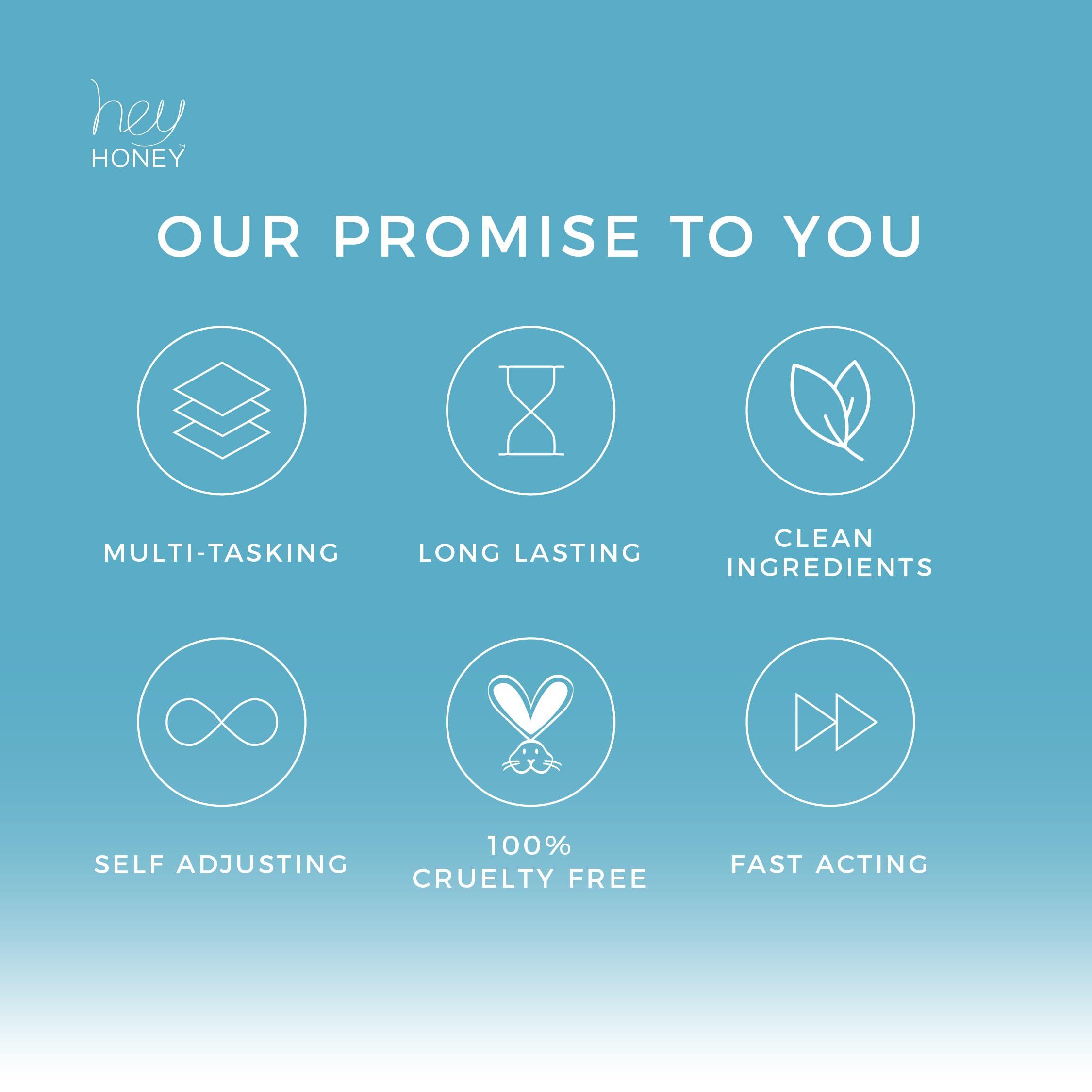 Hey Honey Hey Honey Skincare Be Clear - Acne Spot Treatment Overnight, Pimple Drying Lotion, Use Over Zits Whitehead & Blemishes 1 OZ