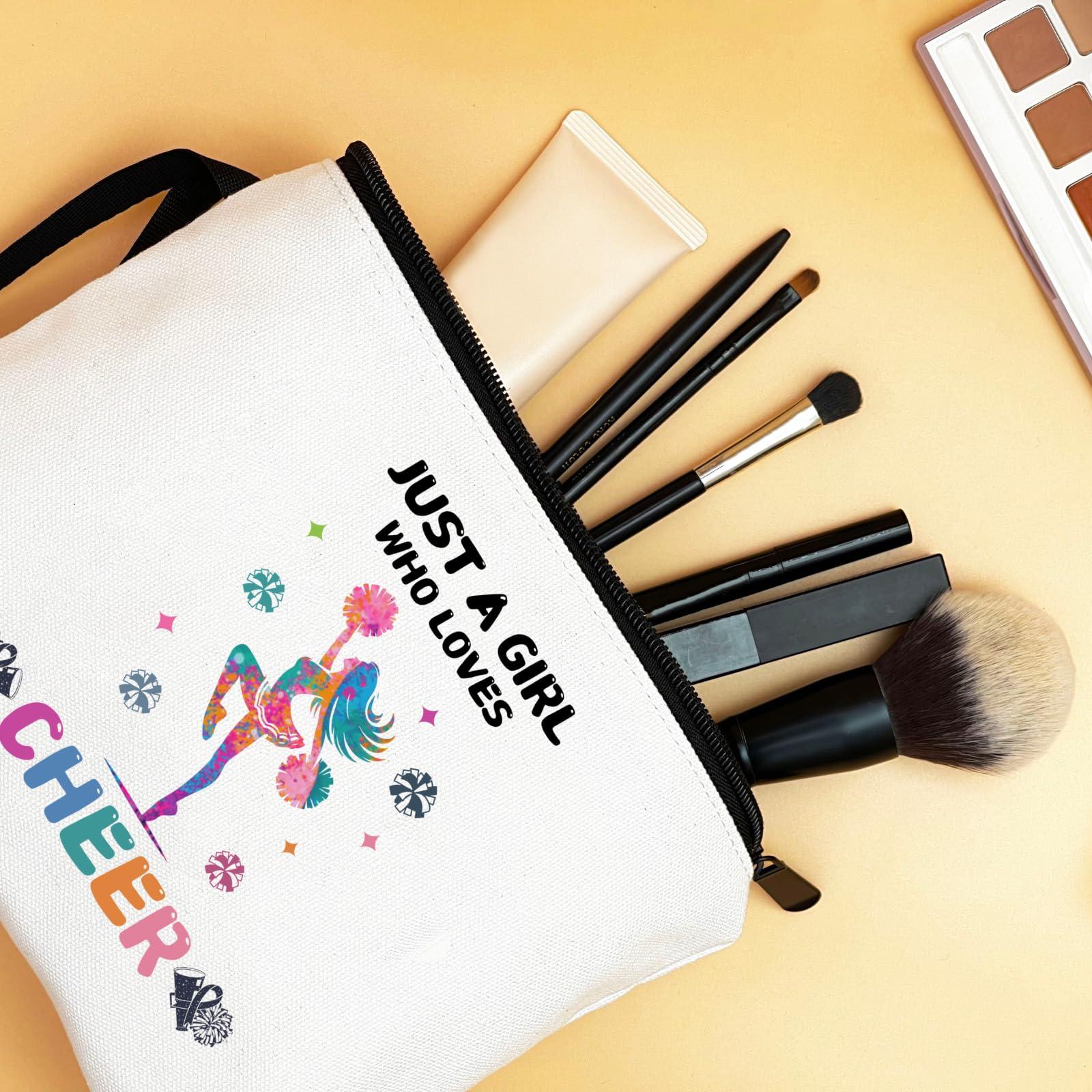 ARIOSEY ARIOSEY Cheer Stuff,Cheer Bags for Cheerleaders,Gifts for Teen Girls,Cheerleader Gifts,Woman Gifts for Birthday,Cheer Makeup Bag,Christmas Gift Ideas,Birthday Gift for Girls