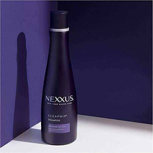 Nexxus Nexxus Keraphix Shampoo for Damaged Hair Keraphix with ProteinFusion Silicone-Free with Keratin Protein and Black Rice 13.5 oz