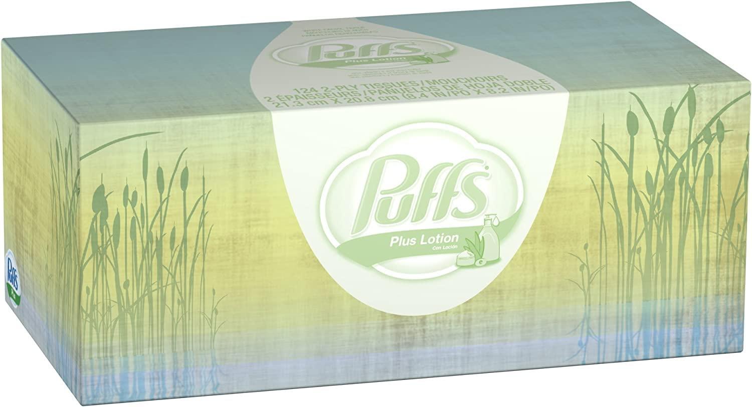 Puffs Puffs TISS +Lotion 124CT