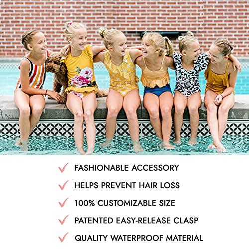 PRO PRO Hair Tie - Easy-Release Clasp - Secure Hold - No Damage - Great for ANY Active Lifestyle (Sunshine Pack of 8)