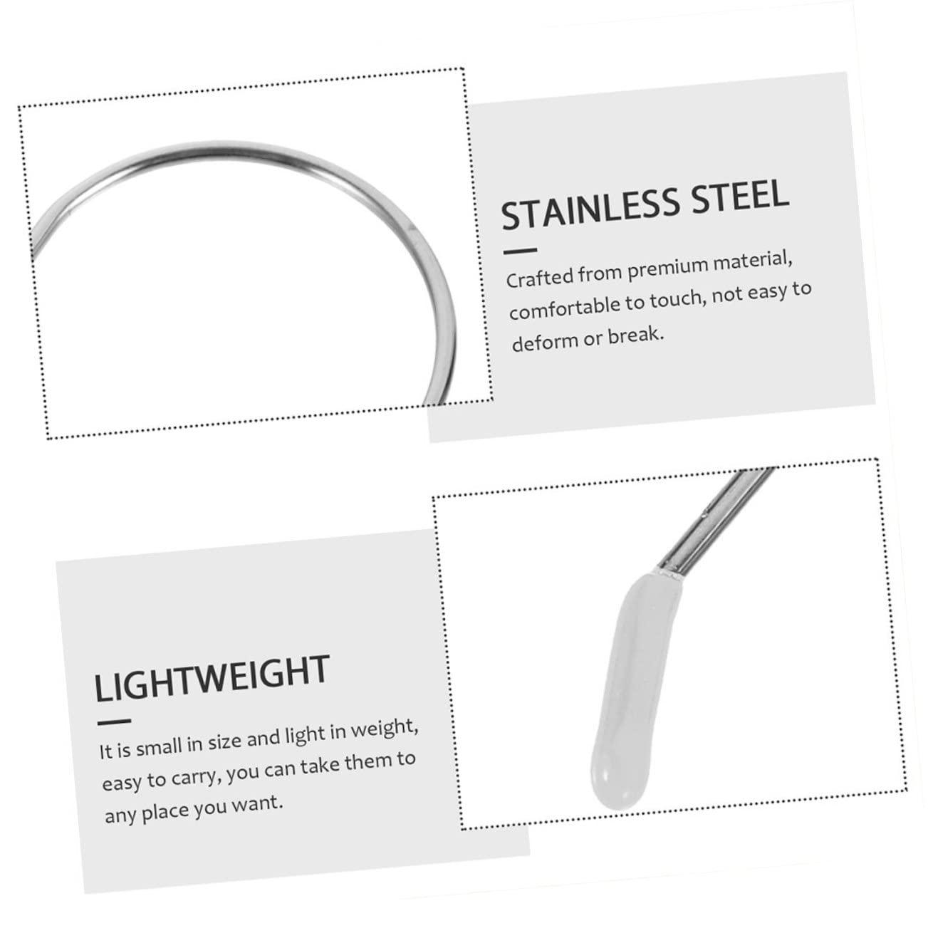 FRCOLOR FRCOLOR Hair Curler Clips 20 Pack Hot Roller Clips Roller Pins Hot Curler Securing Clamps for Hair Rolling Random Color