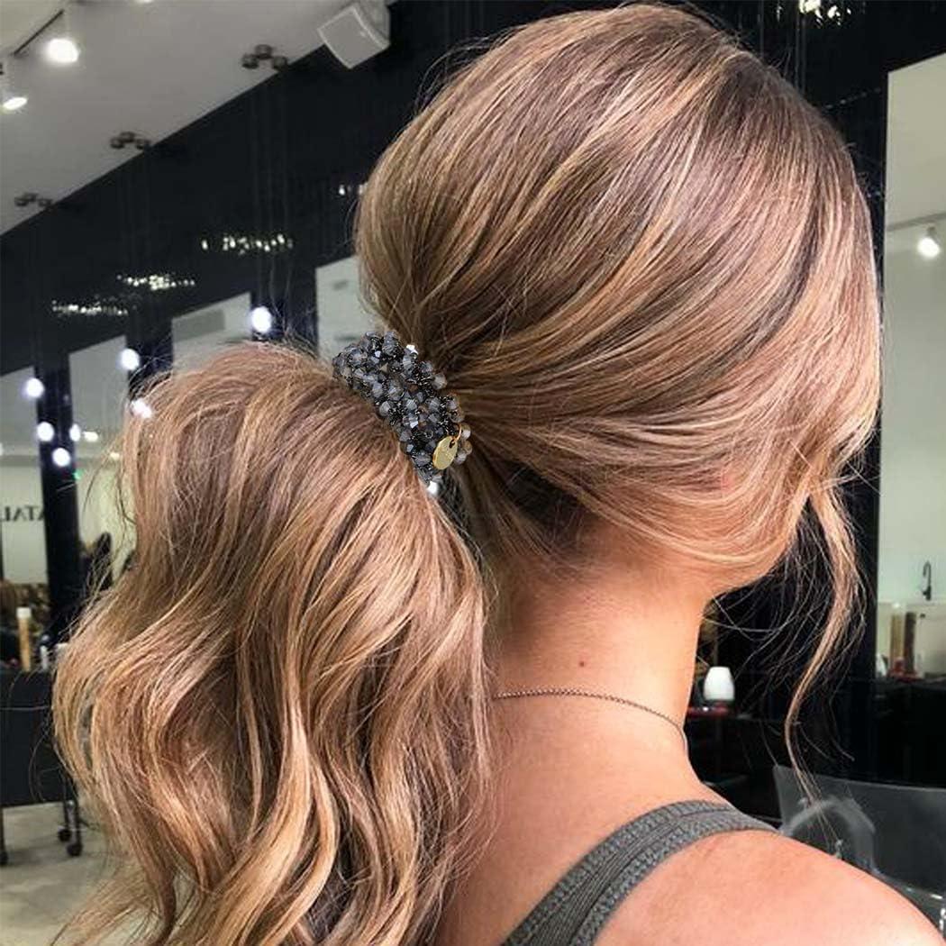 OMG Decor Cute Bunny Hair Clip,Acetate Hair Claw,Small Hair Clips for Women,Brown