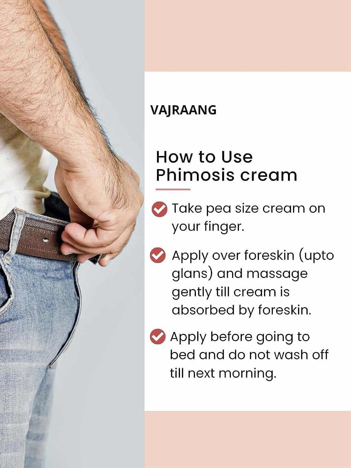 Vajraang Vajraang Phimosis Mini Combo with Phimosis Creme & Phimosis Oil