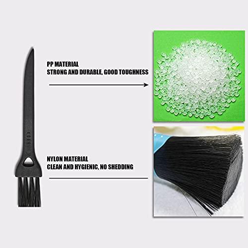 Dioche Electric Shaver Cleaning Brushes Set, PP Handle Clipper Cleaning Brush Nylon Hair Razor Cleaner