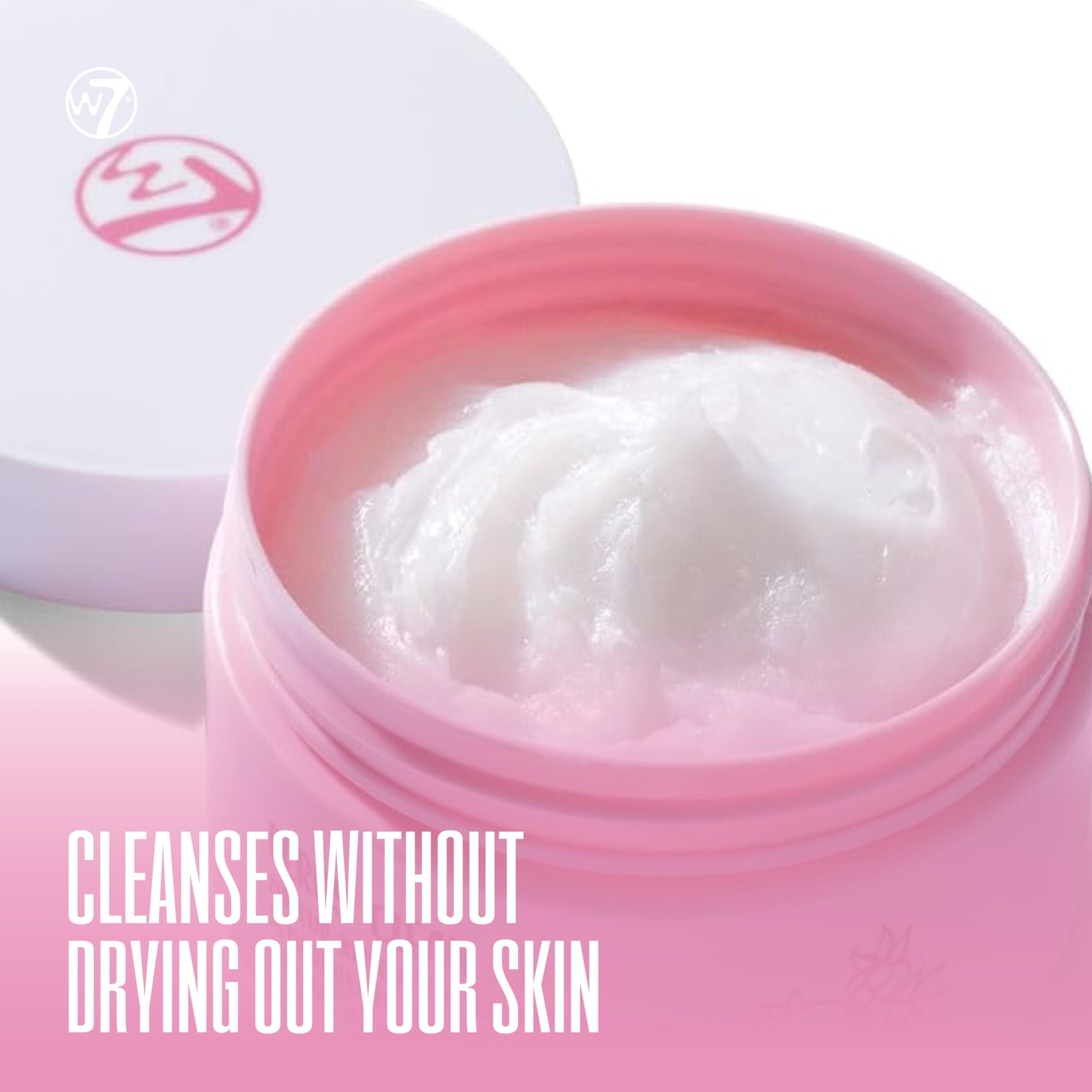 W7 W7 Extra Berry Clean - Makeup Cleansing Balm & Makeup Remover Cookie Disc Duo - Gently Removes Makeup