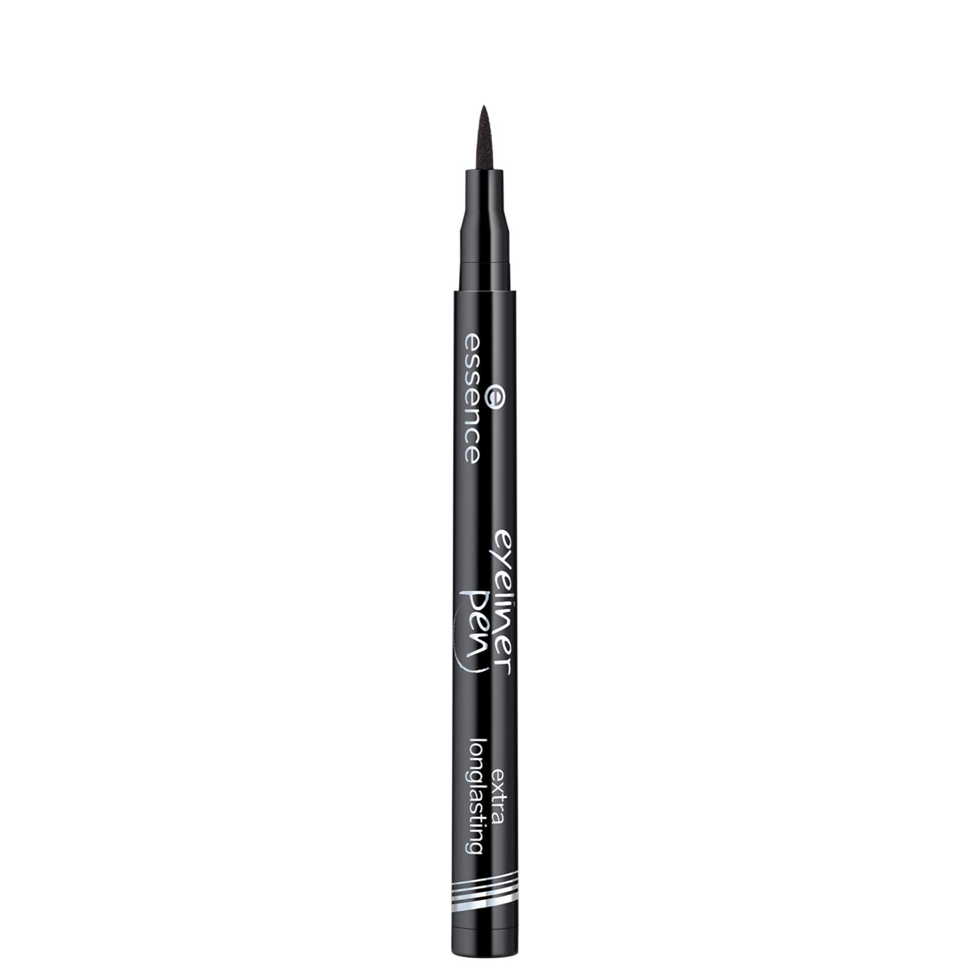 essence cosmetics essence | Eyeliner Pen Extra Longlasting (Pack of 5) |Smudgeproof Liner with Precise and Easy Application | Bold & Natural Eye Make Up | Vegan, Cruelty Free & Paraben Free