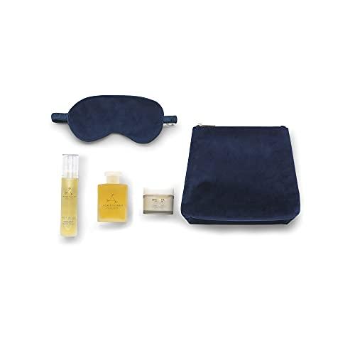 Aromatherapy Associates Aromatherapy Associates Ultimate Moment of Rest. Luxurious Holiday Gift Set Includes Deep Relax Bath and Shower Oil, Restful Mist, Body Butter and Eye Mask in a Velvet Bag (1 count)