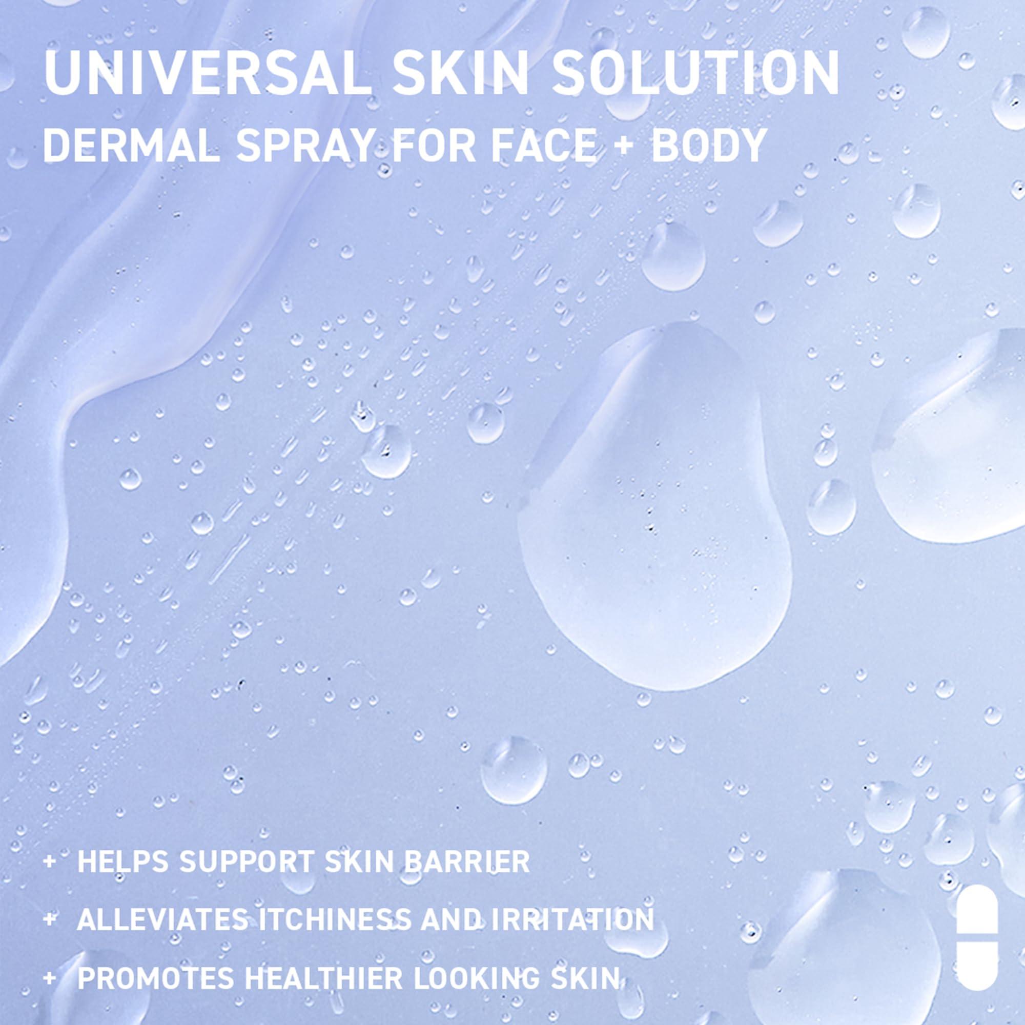 Prequel Prequel Skin - Universal Skin Solution - Hypochlorous Dermal Spray - Electrolyzed Water and Soothing Mineral Facial and Body Skin Spray - 4 Fl Oz
