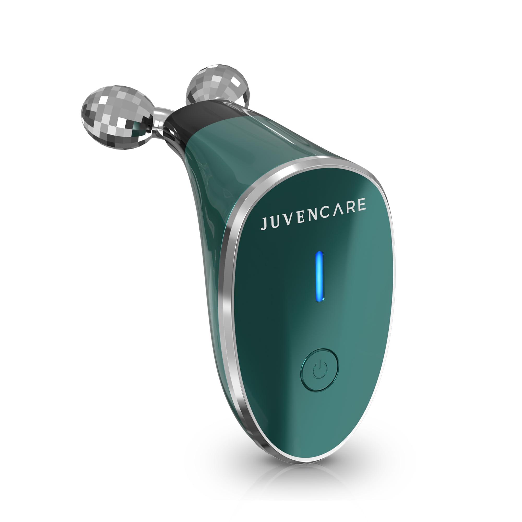 JuvenCare Microcurrent Facial Device- 6 in 1 Advanced Face Microcurrent Device- Microcurrent Facial Machine- Skin Care (Dark Green)