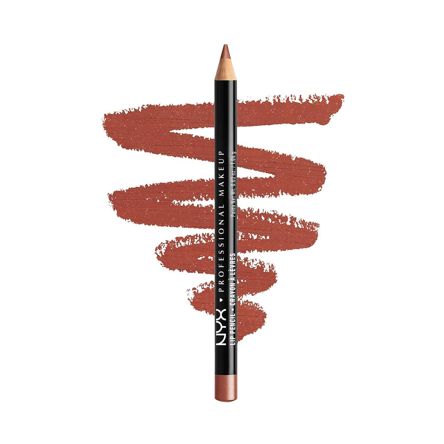 NYX PROFESSIONAL MAKEUP NYX PROFESSIONAL MAKEUP Slim Lip Pencil Long-Lasting Creamy Lip Liner Mahogany & Ever