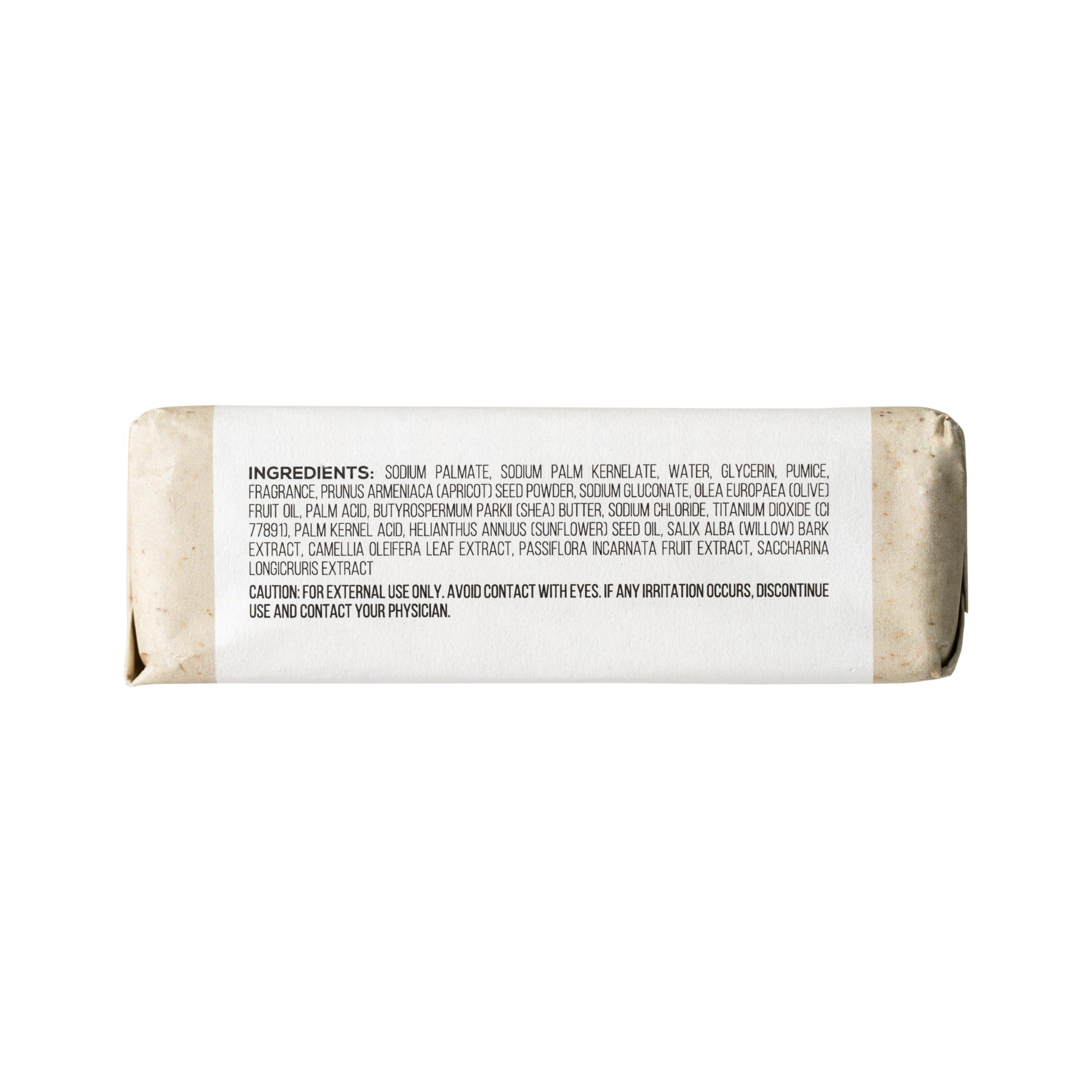 MARLOWE. M BLEND MARLOWE. No. 102 Men\'s Body Scrub Soap 7 oz, Fresh Original Woodsy Scent, Best Exfoliating Bar for Men, Made with Natural Ingredients, Apricot Seed Powder, Shea Butter, Olive Oil, Green Tea Extracts