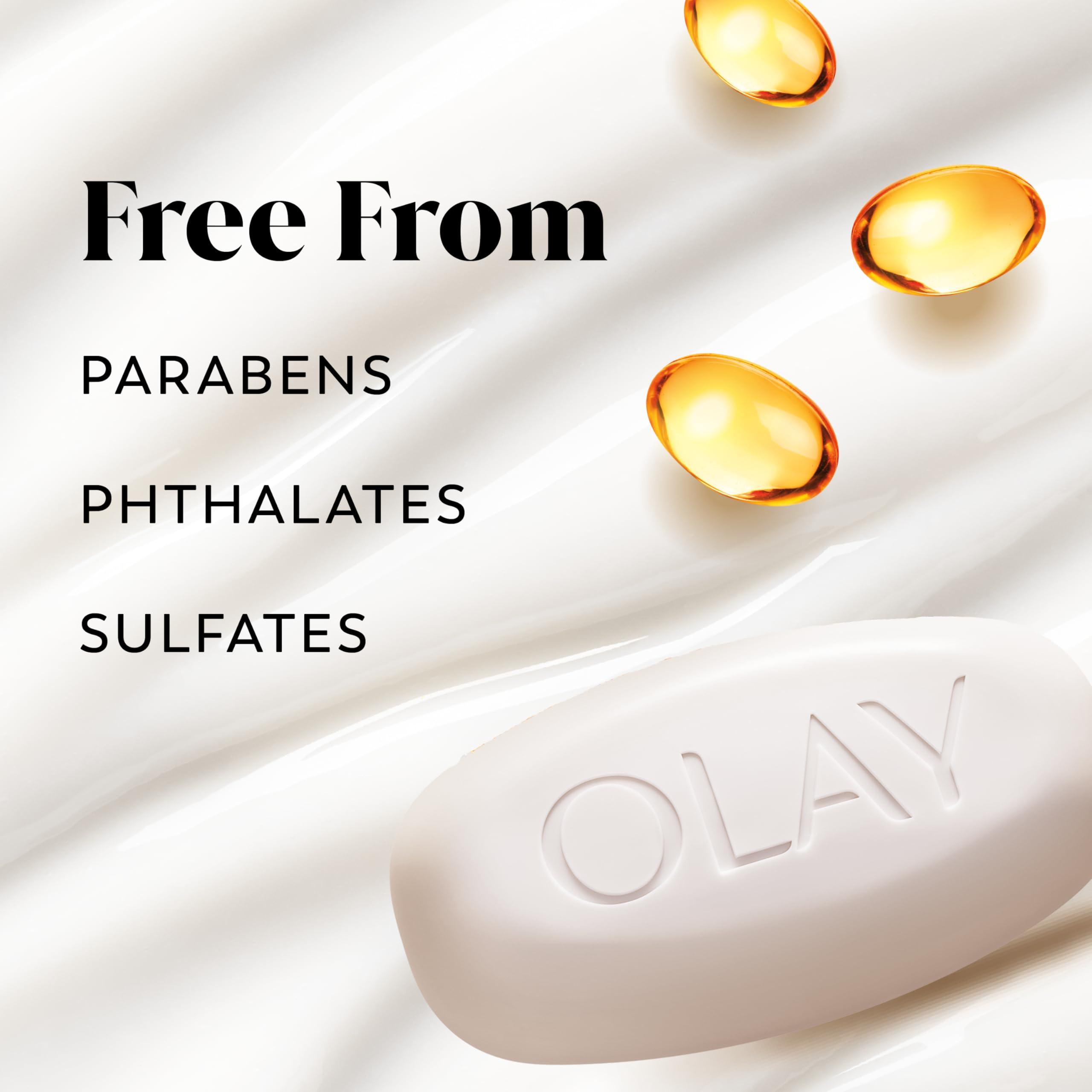 Olay Olay Outlast Ultra Moisture Beauty Soap Bar, 10x More Moisturizers, Nourishing Conditioners, Vitamin B3 Complex, 3.17 oz (Pack of 12)
