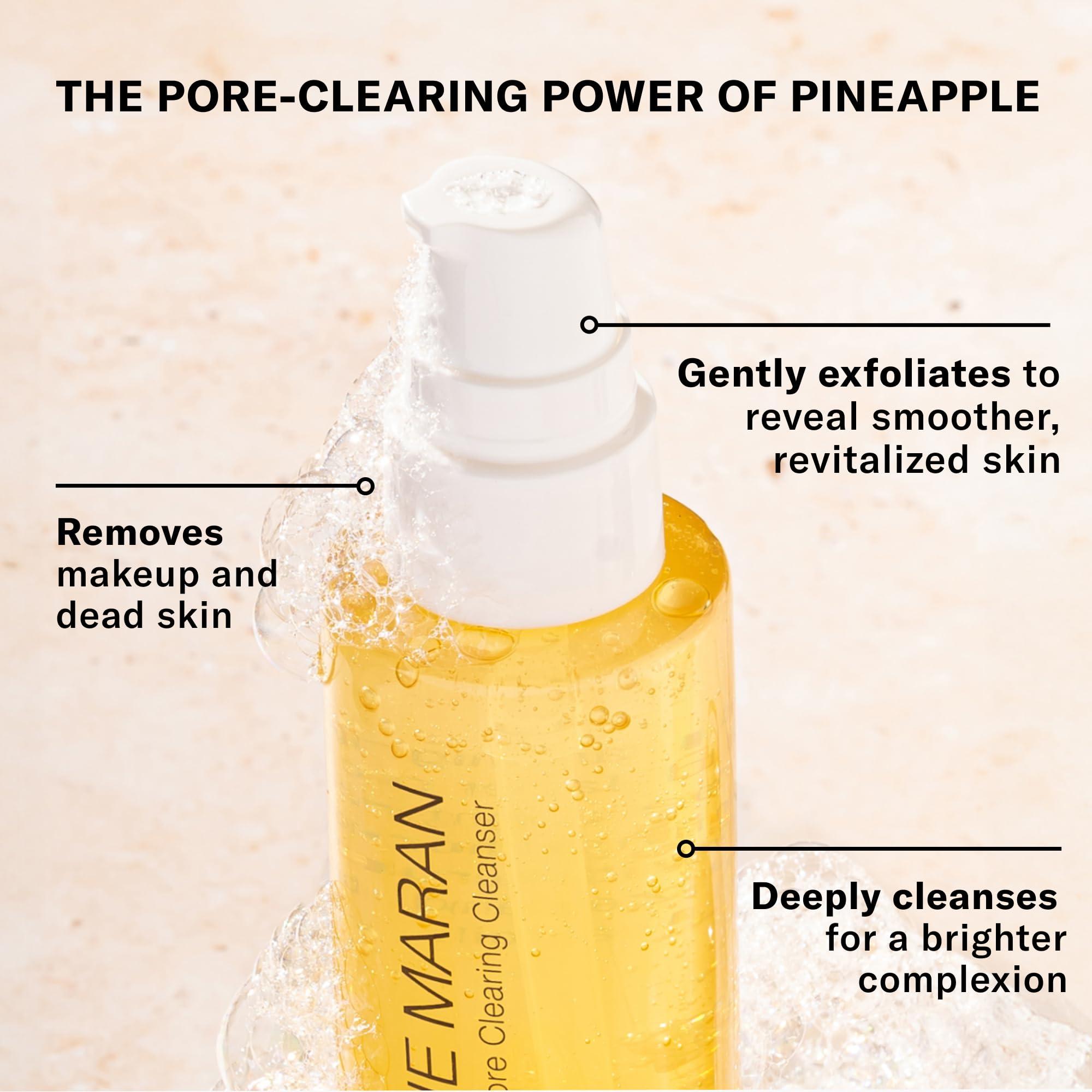 Josie Maran Josie Maran Pineapple Enzyme Foaming Cleanser - Gentle Face Wash & Pore Cleaner - Dissolves Impurities & Dead Skin - Use for a Smooth, Radiant Complexion (5 Fl Oz)