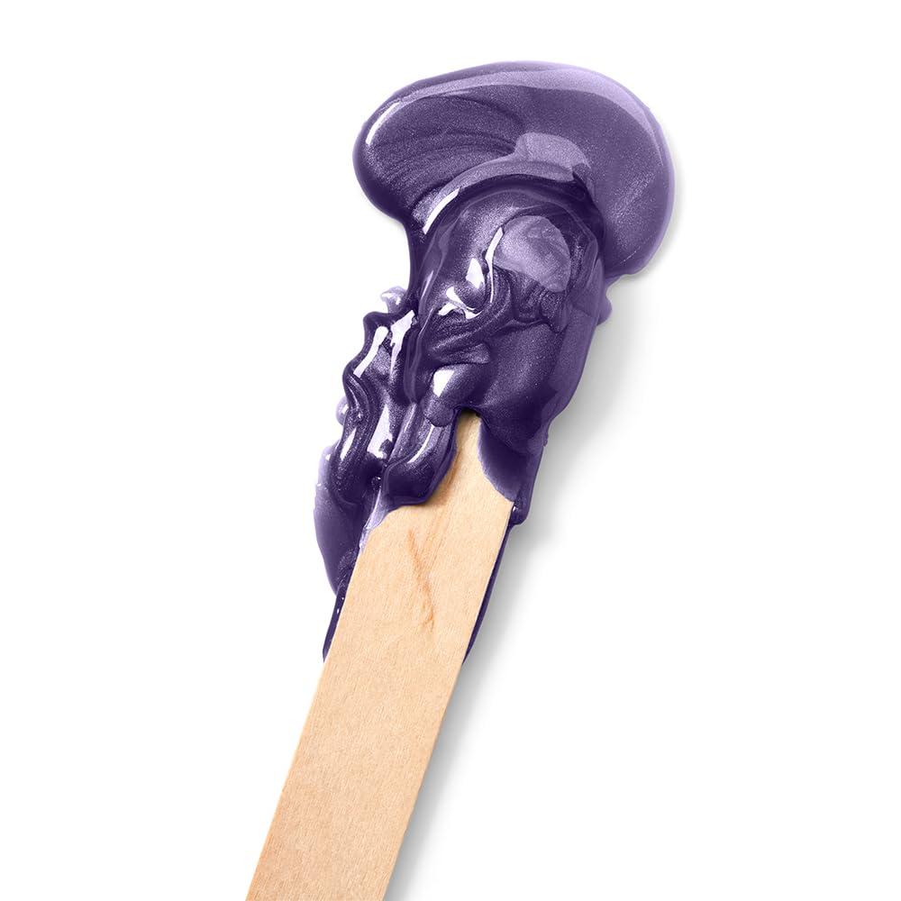 GiGi GiGi Hard Wax Beads Refill Can 14 oz and Relaxing Lavender Hard Wax for Hair Removal 14 oz