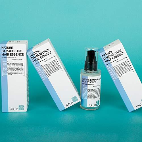 APLB APLB Nature Damage Care Hair Essence Serum 1.69fl.oz/Vitamin-C & Argan Oil, Protective Barrier, Repair Damaged Hair, Easy to absorb, Non Greasy