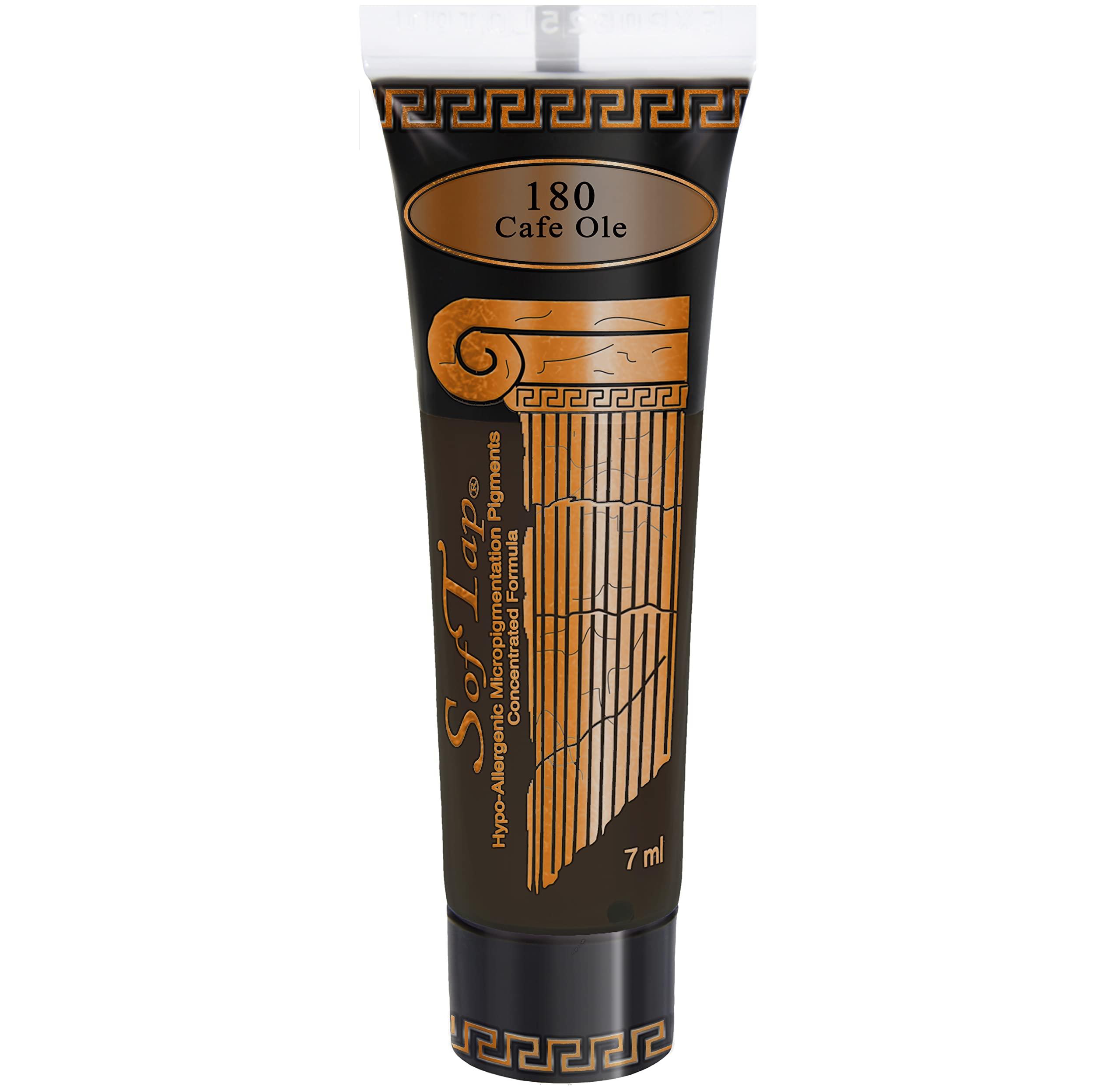 SofTap SofTap Permanent Makeup Cafe Ole PMU eyeliner, eyes, lash enhancement, smokey, soft, solid, cat eye, winged eyeliner, bold, special FX effects (Cafe Ole)