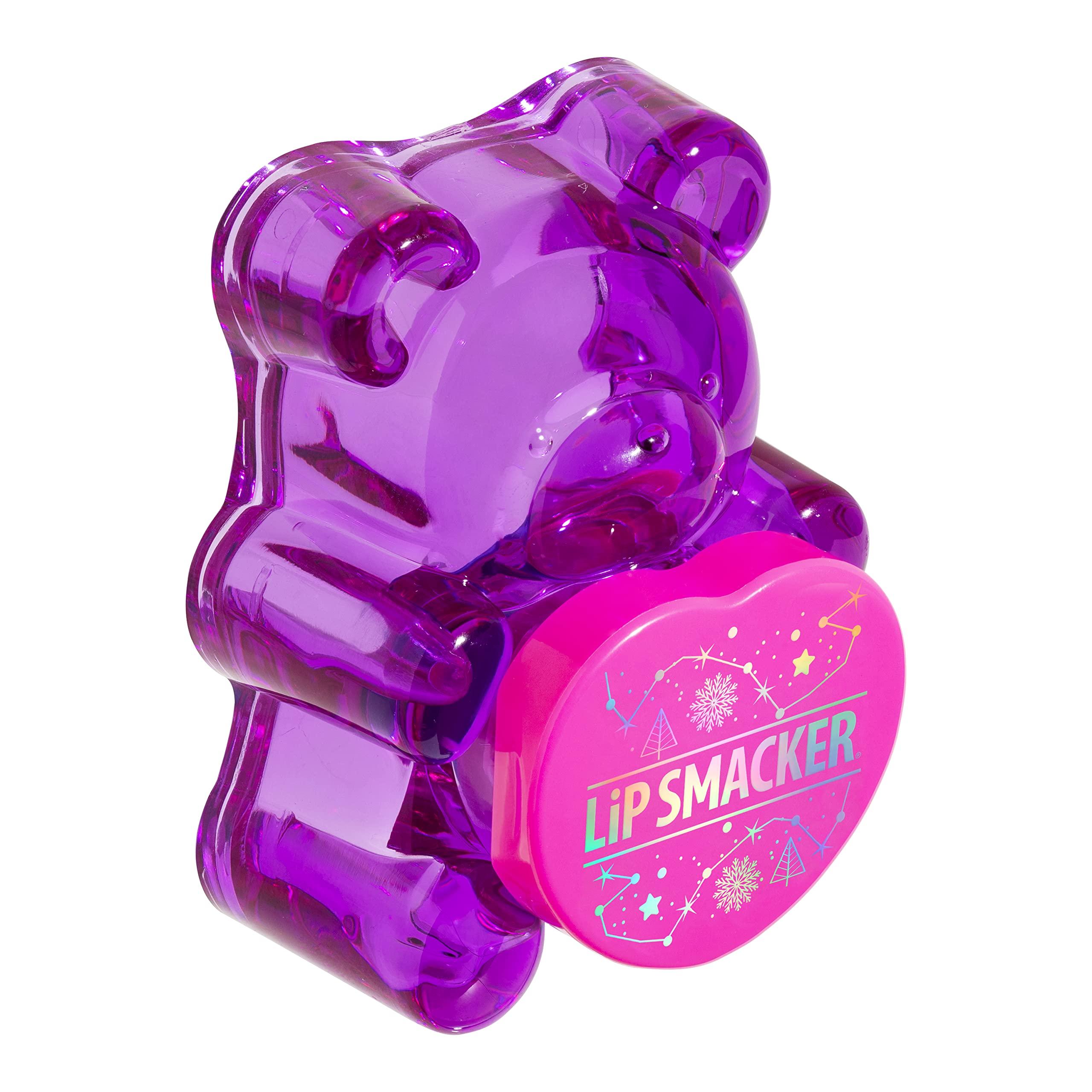 Lip Smacker Lip Smacker Holiday Sugar Bear Flavored Lip Balm Gum Drop Purple Stocking Stuffer