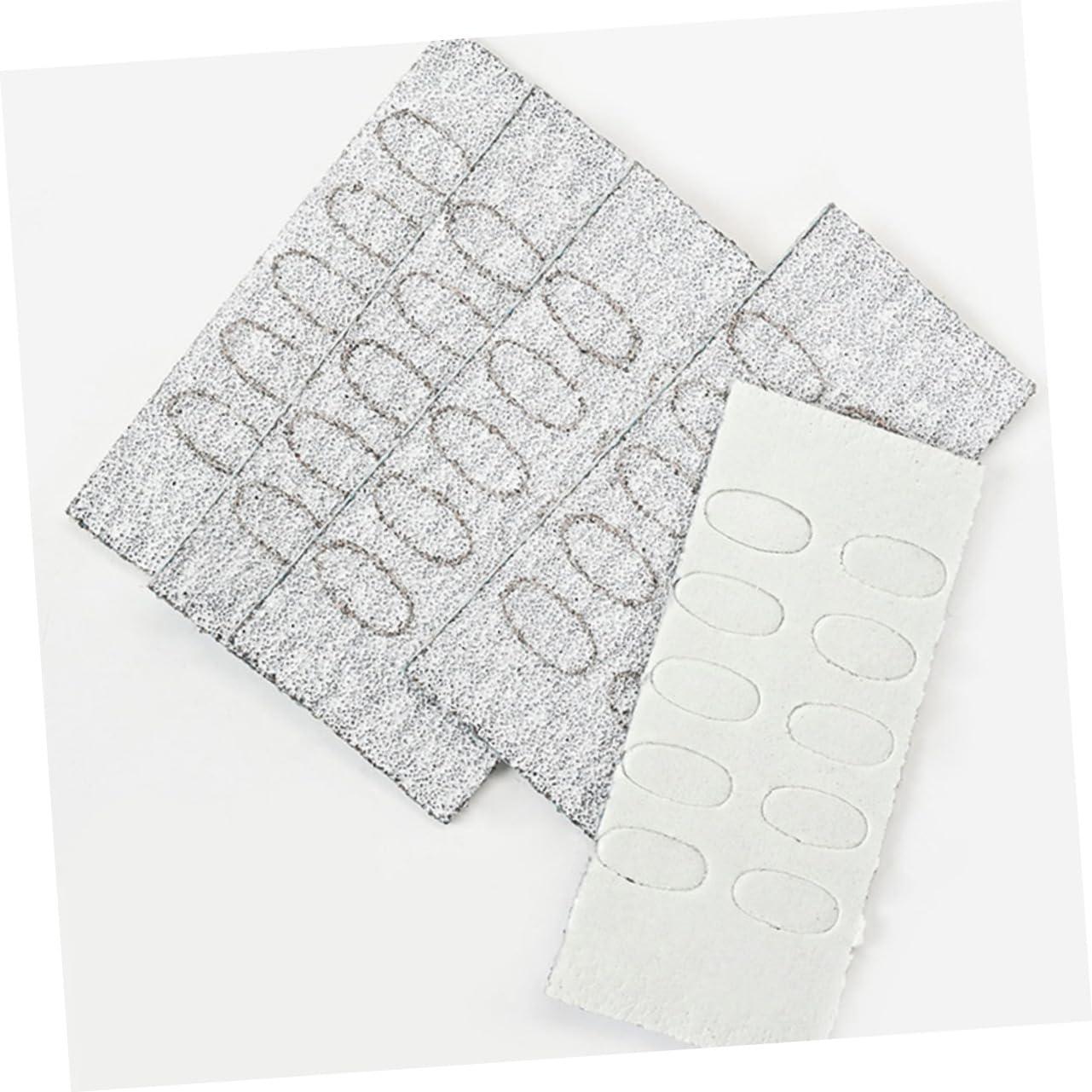 Healeved Healeved Stainless Steel Cuticle Pusher Dual Head Nail Tool with Nail Scraper for Salon Home and Travel