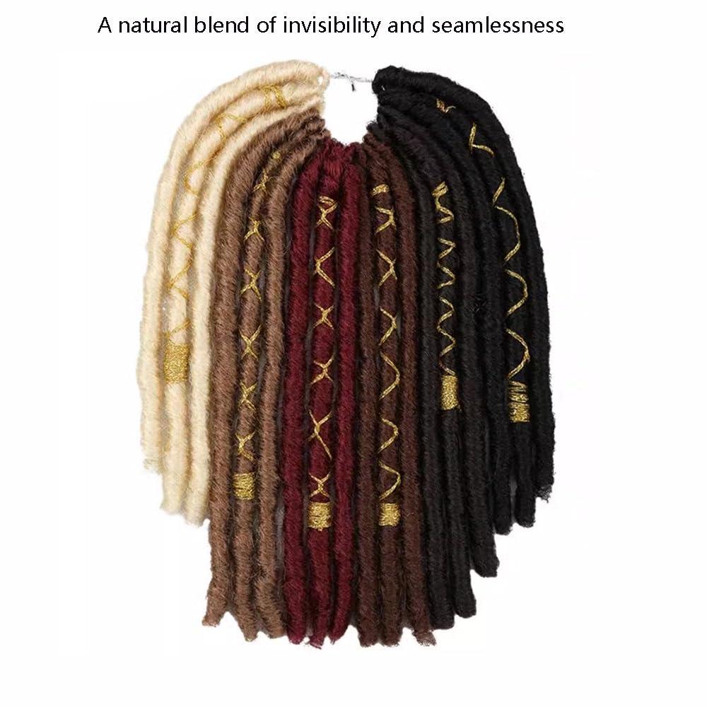 SAFWEL Hand Made Wig Skin Friendly Wig Natural Fashionable Soft Wig Pre Looped Crochet Hair Wig Easy to Wear Wig for Daily use (Color : Blonde)