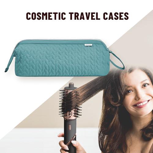 KarSyon KarSyon Shark Flex Style Case for Dyson Airwrap Hair Dryer Brush Revlon Hair Tools Travel Bag Carrying Case Flat Curling Iron Organizer (Teal Blue)
