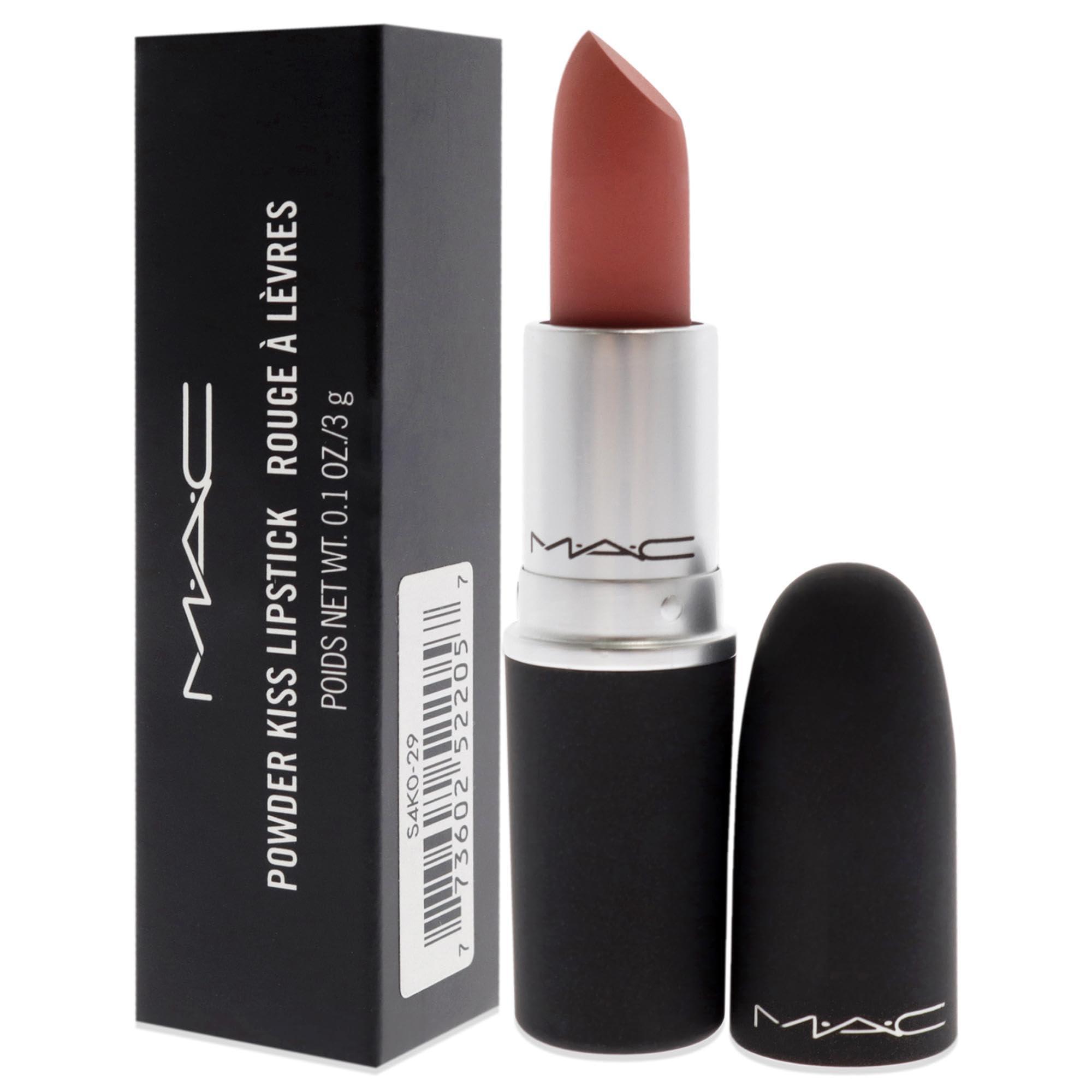 MAC Powder Kiss Lipstick - 314 Mull It Over by MAC for Women - 0.1 oz Lipstick