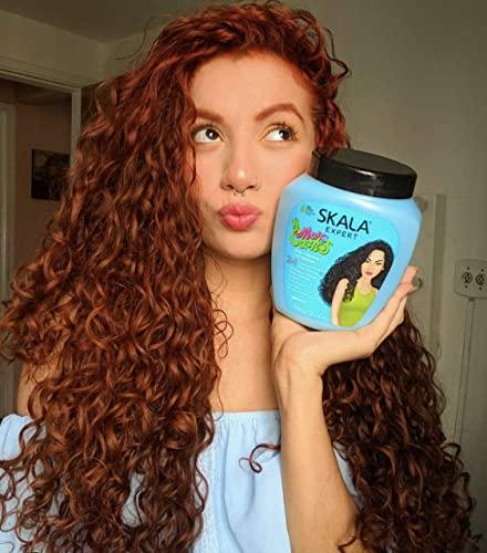 SKALA SKALA Mais Cachos Hair Type 3ABC - Eliminate Anti Frizz, For Curly Hair -2 in 1 Conditioning Treatment Cream and Cream To Comb 100% VEGAN 35.2 Oz (1 Pack)