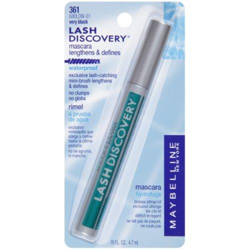 Maybelline New York Maybelline New York Lash Discovery Mini-Brush Waterproof Mascara, Very Black, 0.16 fl. oz.