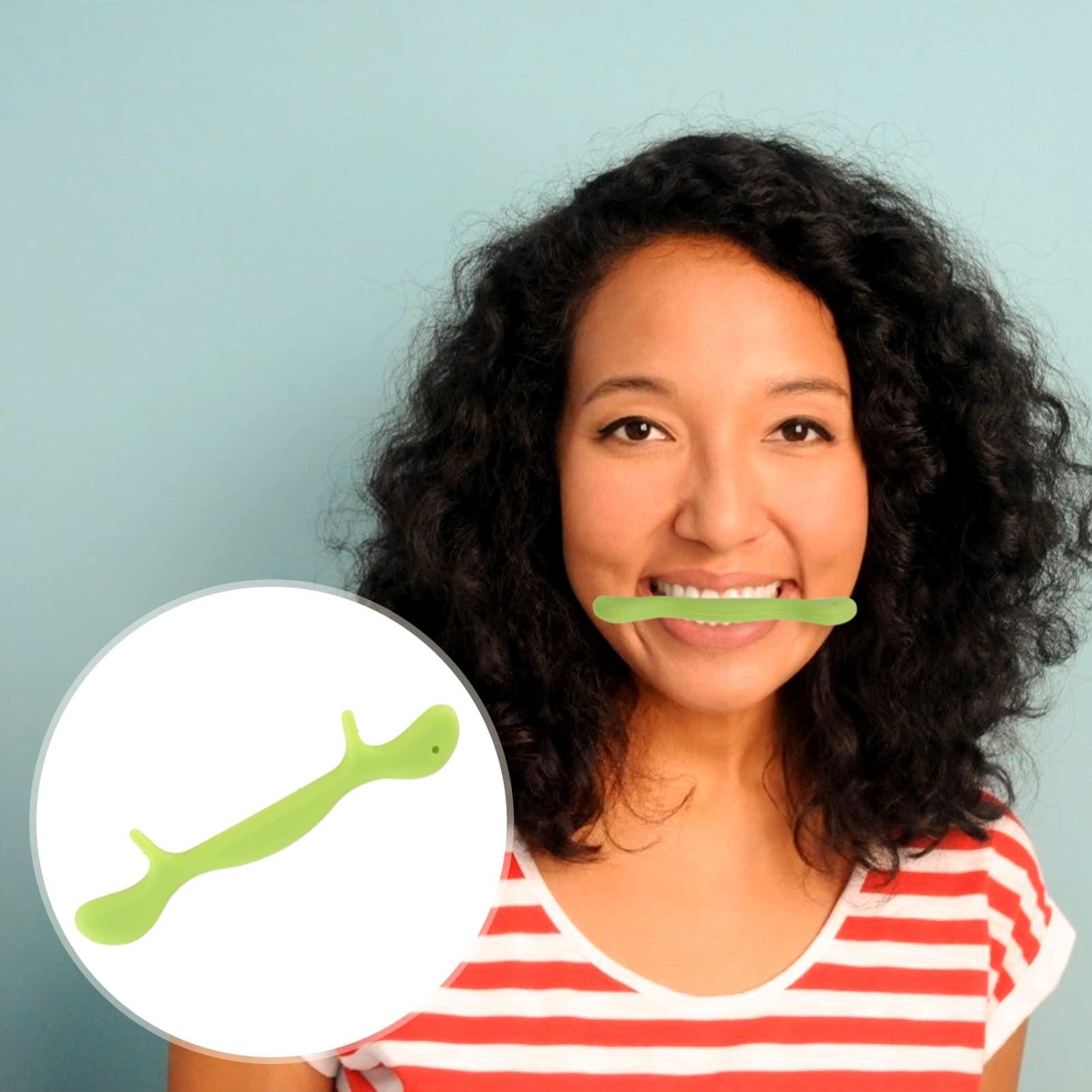 Healifty Healifty Facial Muscle Exerciser 2pcs Smile Practice Tool Speech Stutter Straighteners Beauty Kit Cosmetology Kit Smile Training Accessories Smiling Training Brace Lips Exerciser Set Smile Face Maker